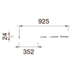 Розетка Др-290, D1851х24мм