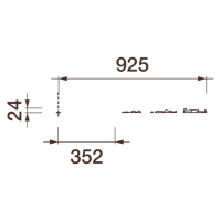 Розетка Др-290, D1851х24мм