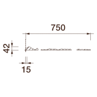 Розетка Др-292, 1500х1000х42мм