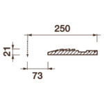 Розетка Др-3, D501x21мм