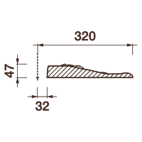 Розетка Др-39, D640x47мм