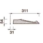 Розетка Др-59, 622x425x54мм