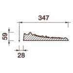 Розетка Др-67, D695x59мм