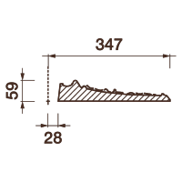 Розетка Др-67, D695x59мм