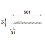 Розетка Др-68, D1123х51мм