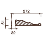 Розетка Др-7, D545x51мм