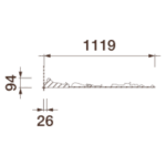 Розетка Др-74А, D2238х94мм