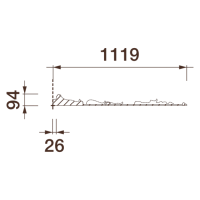 Розетка Др-74А, D2238х94мм