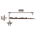 Розетка врезная Др-222, 995x617x28мм
