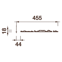 Розетка врезная Др-241, D910x18мм