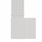 Декор. эл-т нижний Ultrawood D 1085 (85x155x18)
