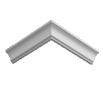 Карниз Ultrawood CR 0014 (2000 х 30 х 31)