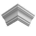 Карниз Ultrawood CR 0018 (2000 х 76 х 76)