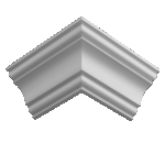 Карниз Ultrawood CR 0018 (2440 х 76 х 76)