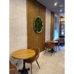Круглое панно «Nature» со мхом, растениями и внутренней подсветкой Z18