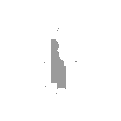 Молдинг Ultrawood Trim 0002A i (2000 х 51 х 15)