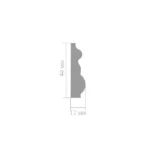Молдинг Ultrawood U 0008 i (2000 х 44 х 12)