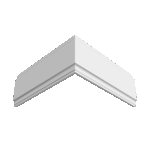 Молдинг Ultrawood U 0016 (2440 х 90 х 12)
