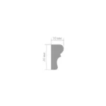 Молдинг Ultrawood U 0020 i (2000 х 20 х 10)