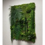 Панно "Jungle" из стабилизированного мха и растений IP53