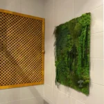 Панно "Jungle" из стабилизированного мха и растений IP53