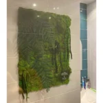Панно "Jungle" из стабилизированного мха и растений IP53