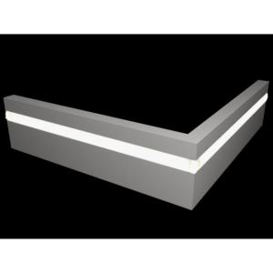 Плинтус для подсветки PN 021 LED