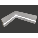 Плинтус для подсветки PN 080 LED