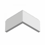 Плинтус Ultrawood Base 0001 (2440 x 83 x 12 мм.)