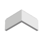 Плинтус Ultrawood Base 0001 i (2000 x 83 x 12 мм.)