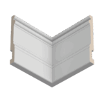 Плинтус Ultrawood Base 0002 W (2000 x 133 x 14 мм.)