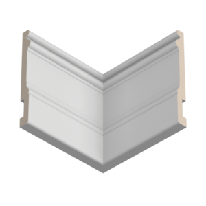 Плинтус Ultrawood Base 0002 W (2000 x 133 x 14 мм.)