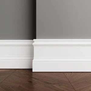 Плинтус Ultrawood Base 0002 W (2000 x 133 x 14 мм.)