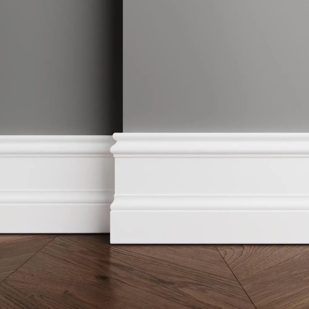 Плинтус Ultrawood Base 0002 W (2000 x 133 x 14 мм.) Плинтус Ultrawood Base 0002 W (2000 x 133 x 14 мм.)