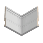 Плинтус Ultrawood Base 0002 W (2440 x 133 x 14 мм.)