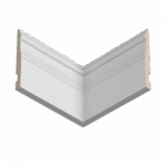 Плинтус Ultrawood Base 0004 (2440 x 185 x 18 мм.)