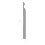 Плинтус Ultrawood Base 0005 i (2000 x 219 x 15 мм.)