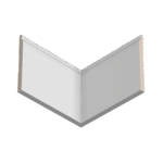 Плинтус Ultrawood Base 0007 W (2440 x 183 x 14 мм.)