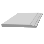 Плинтус Ultrawood Base 0007 W (2440 x 183 x 14 мм.)