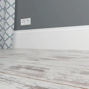 Плинтус Ultrawood Base 0007 W (2440 x 183 x 14 мм.)