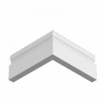 Плинтус Ultrawood Base 0010 (2440 x 127 x 25 мм.)