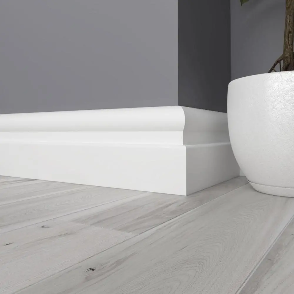 Плинтус Ultrawood Base 0010 (2440 x 127 x 25 мм.) Плинтус Ultrawood Base 0010 (2440 x 127 x 25 мм.)