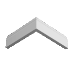 Плинтус Ultrawood Base 0021 (2440 x 60 x 12 мм.)