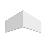 Плинтус Ultrawood Base 0023 i (2000 x 120 x 12 мм.)