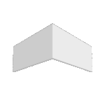 Плинтус Ultrawood Base 1010 W (2000 x 100 x 10 мм.)