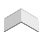 Плинтус Ultrawood Base 5011 W (2000 x 165 x 14 мм.)