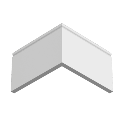 Плинтус Ultrawood Base 5011 W (2000 x 165 x 14 мм.)