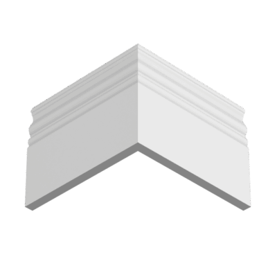 Плинтус Ultrawood Base 5074 W (2440 x 184 x 15 мм.)