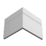Плинтус Ultrawood Base 5381 i (2000 x 150 x 10 мм.)