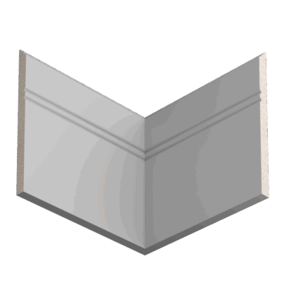 Плинтус Ultrawood Base 5381 i (2000 x 150 x 10 мм.)